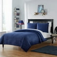thumbnail image 2 of Olivia & Finn Kids' Stars 2-Piece Star Navy Comforter Set, Twin, 2 of 7
