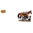thumbnail image 1 of Elegante Escultura De Cesta De Frutas De Resina Para Decoración Del Hogar Y La Oficina. Adorno Artístico De Caballo. Colección De Cuencos Para Servir Bocadillos Y Platos Para Pan., 1 of 8