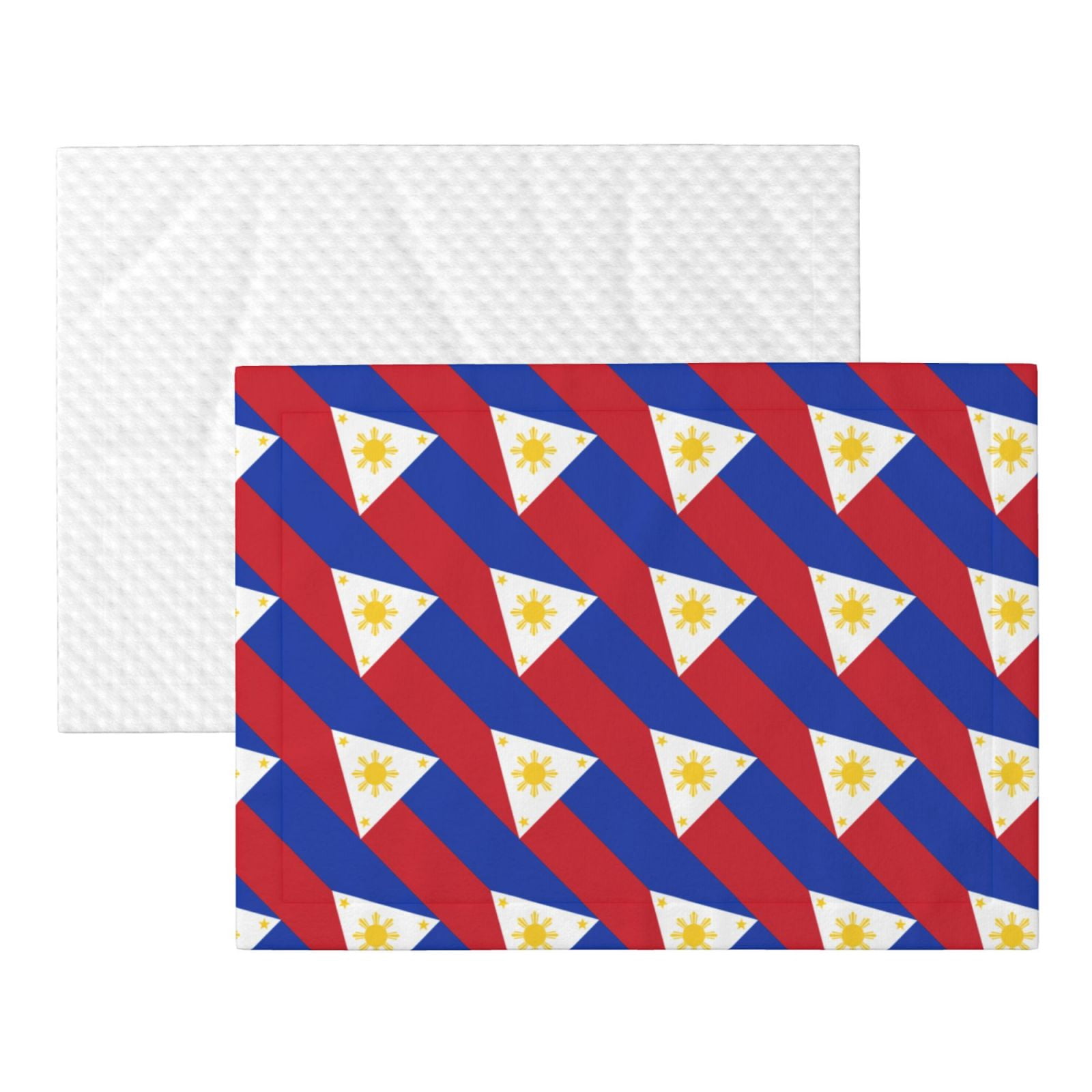 Flannel Throw Dog Blanket Philippines Flag Soft Warm Print Pet Blankets for Small Dog Cat Puppy