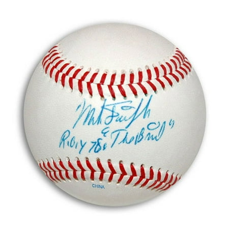 MLB - Mark Fidrych Autographed Grapefruit League Baseball Inscribed "ROY 78" & "The Bird"