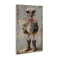 thumbnail image 3 of Stupell Industries Eclectic Ostrich & Cowboy Boots Canvas Art, 16 x 24, by Petals Prints Design, 3 of 8