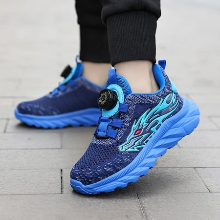 

WNG Boys Sports Shoes Running Shoes Mesh Breathable Indoor Shoes Children s Tennis Shoes Lightweight Outdoor Fitness Trainers