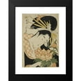 thumbnail image 2 of Ichirakutei Eisui 14x18 Black Modern Framed Museum Art Print Titled - The Courtesan Somenosuke of the Matsubaya (C. 1797), 2 of 5