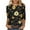 Multicolor Plus Size Blouse for Women_x, variant on CYMMPU Spring Tops Crew Neck T-Shirts Bee Pattern Blouses for Women Dressy Casual 3/4 Sleeve Fall Trendy Shirts Loose Fit Lightweight Basic Tees Multicolor XXXXXL