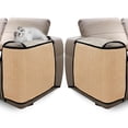thumbnail image 1 of Protector de muebles de sisal natural para gatos, alfombrilla antiarañazos para sofá, sillón, adecuado tanto para el lado izquierdo como derecho de los muebles, fácil de instalar, 1 of 6