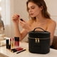 thumbnail image 2 of Estuche de viaje para cosméticos, organizador de maquillaje para mujer con divisor extraíble, estuche de maquillaje impermeable, neceser para vacaciones de tocador., 2 of 8