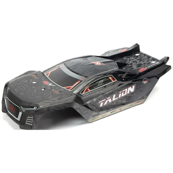 ARRMA Talion 6S Blx Painted Decaled Trimmed Body Black ARA406161 Car/Truck  Bodies wings & Decals