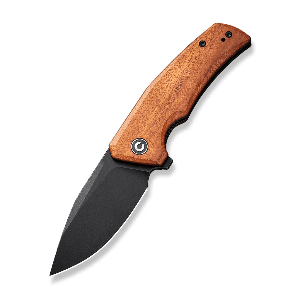 CIVIVI Pocket Knife Regulatron Folding Knife 2.98" Nitro-V Blade Wood Handle C23006-3