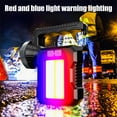 thumbnail image 4 of Solar Lantern Outdoor Waterproof Rechargeable 200 LM LED Light with USB and Solar Charging 13.5 cm x 8 cm x 3.5 cm, 4 of 6