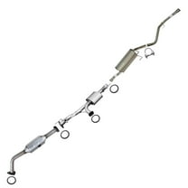 Passenger Side Catalytic, Resonator, Muffler Exhaust System Kit Compatible