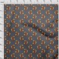 thumbnail image 3 of oneOone Cotton Poplin Fabric Leaves & Floral Block Decor Fabric Printed BTY 42 Inch Wide, 3 of 4