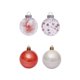 thumbnail image 1 of Bewildely 30 Uds. De bolas colgantes para árbol de Navidad, hogar, oficina, centro comercial, árbol, bolas de plástico, decoración colgante, adorno Kits de decoración para fiestas bronce Bewildely HA000435-02B, 1 of 6