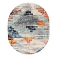 thumbnail image 2 of Unique Loom Tucson Collection Area Rug - Sabino (8' x 10' Oval Multi/Beige), 2 of 6