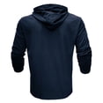 thumbnail image 5 of SWSMCLT Men's Long Sleeve Hoodie Soft Cotton Lightweight Slim Fit Tshirt Hooded Sweatshirt Casual Fall Top Holiday Spring Fashion Royal Blue X-Large, 5 of 5