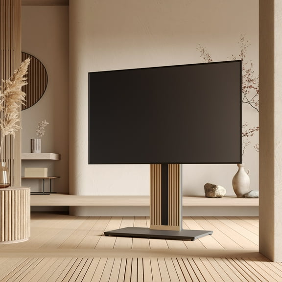 FITUEYES Design Floor TV Stand for 55-88 Inch TV, Modern TV Stand for Living Room, Study Room, Bedroom and Other Scenes, Zen Series.