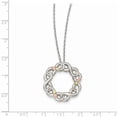 thumbnail image 3 of Sterling Silver & 12k Infinity Symbol Necklace (Weight: 5.99 Grams, Length: 18 Inches), 3 of 3