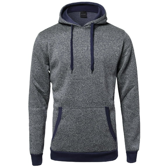 FashionOutfit Men's Fine Quality Plush Fleece Lined Pullover