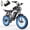 1500W/15.6AH/31MPH, variant on Moveloop 1500W Peak Electric Bikes for Adults, 20" Fat Tire Ebike, 31MPH & 70 Miles Range, 48V 15.6Ah Removable Battery, Full Suspension and 7-Speed, UL 2849