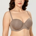 thumbnail image 4 of DELIMIRA Women's Underwire Contour Multiway Full Coverage Strapless Bra Plus Size, 4 of 6