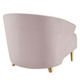thumbnail image 6 of Modway Odyssey Performance Velvet Armchair in Pink, 6 of 8