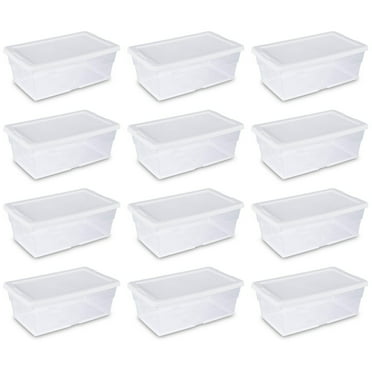 Sterilite 6-Quart Storage Box, White - Walmart.com