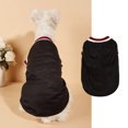 thumbnail image 2 of Dog Vest, Sleeveless Mesh Pet Clothes for Cats Dogs, Black XXXXL - Breathable Design, Comfortable Fit for Indoor Outdoor Use, Ideal for Small to Large Pets, 2 of 3