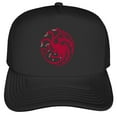 thumbnail image 2 of Game Of Thrones Targaryen Sigil Foam Snapback Trucker Hat - Unisex for Men and Women, 2 of 5