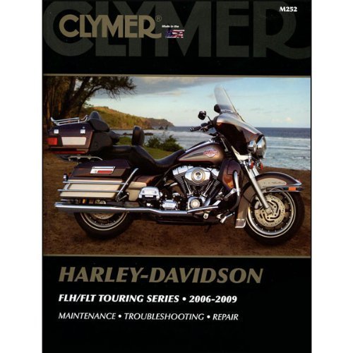 Clymer M252 Manuel de Maintien/troubleshooting/réparation pour Harley 06-09 FLH FLT (M252)