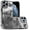 Black, variant on For iPhone 11 Pro MAX (XI6.5) Butterfly Freedom Shimmer Glitter Thick TPU Case Cover - Black