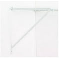 thumbnail image 2 of ClosetMaid Shelf Bracket 21776 - Steel Shelf Support - Silver, Easy Installation, 2 of 3