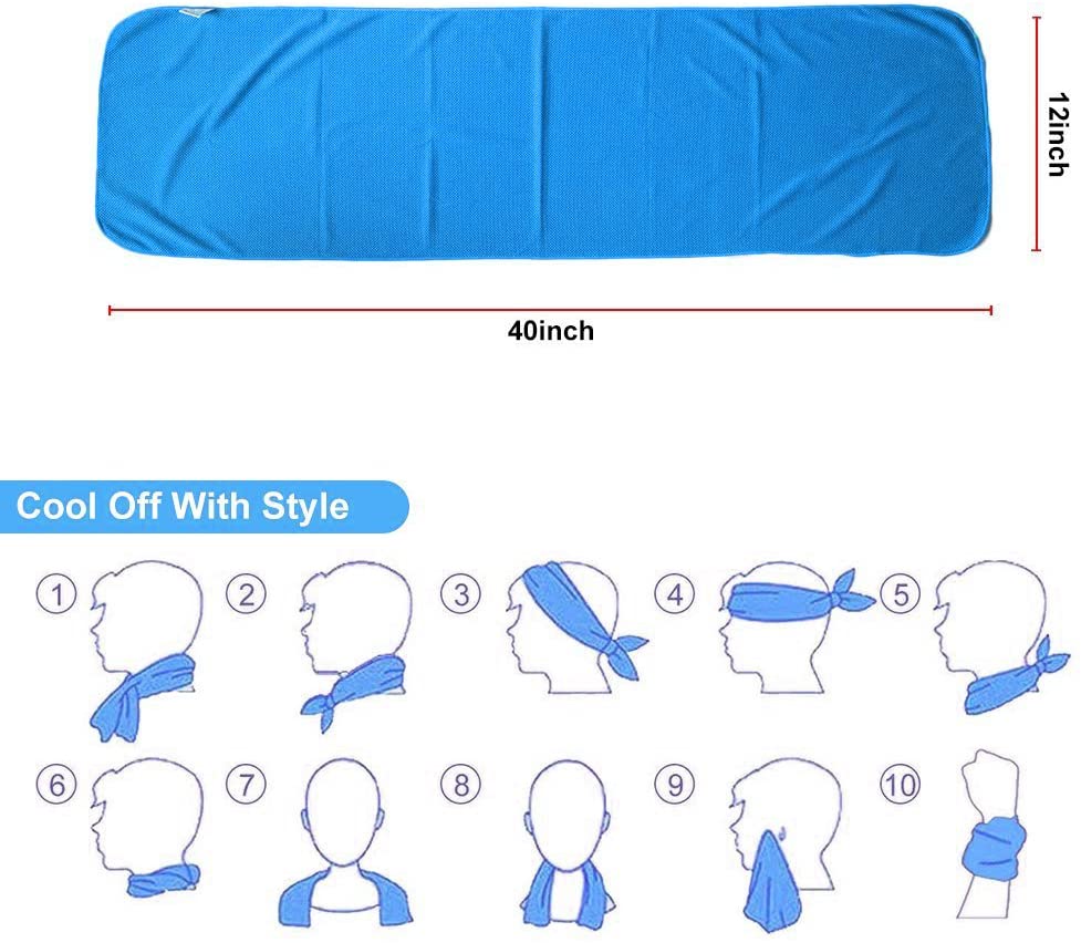 cooling towel wrap