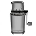 thumbnail image 1 of Kitchen Ice Crusher Small DIY Hand-Crank Ice Shaver Breaker Home Portable Snow Cone Machine  Gray, 1 of 9