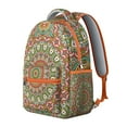 thumbnail image 3 of Exotic Cultural Mandala Backpack for Students Durable and Adjustable Strap School Bag with Traditional Sacred Mandala and Abstract Ornamental Patterns, 3 of 5