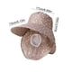 thumbnail image 3 of Sombrero de poliéster transpirable para exteriores, de ala ancha, para mujer, con protección solar, para ciclismo, cuello y trabajo, 3 of 6