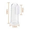thumbnail image 6 of Infant Soft Silicone Finger Toothbrush Teether Cleaning Gum Massager Baby finger toothbrush set of safety silicone tongue coated brush finger set toothbrush + housing shell, 6 of 6