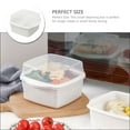 thumbnail image 4 of Miangastore Microwave Vegetable Steamer Box Double Layer Plastic Steamer Kitchen Steaming Case With Lid, 4 of 8