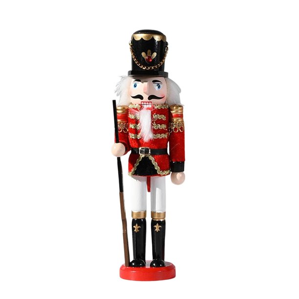 30 Cm Decoraciones Cascanueces Figura Marioneta Muñeca de Juguete, Adorno de Cascanueces de Navidad para La Decoración Del Hogar Estilo B Gloria soldado cascanueces