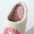 thumbnail image 6 of Halloween Slippers Pumpkin Slippers for Womens Mens Comfy Plush Fuzzy House Slippers Indoor Outdoor Shoes, 6 of 9