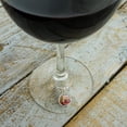 thumbnail image 3 of Christmas Holiday Santa Delivering Toys Wine Glass Charm Drink Marker, 3 of 5