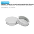 thumbnail image 4 of Uxcell Silicone Hole Plugs Flush Type Panel Round Hole Plugs 60.6mm Diameter 4pcs Grey for Kitchen Sealing Plugs, 4 of 7