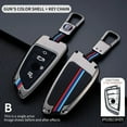thumbnail image 4 of Car Key Case Cover Key Bag For Bmw G20 F20 G30 X5 X4 X3 X1 G05 X6 Accessories Car-Styling Holder Shell Keychain Protection, 4 of 8
