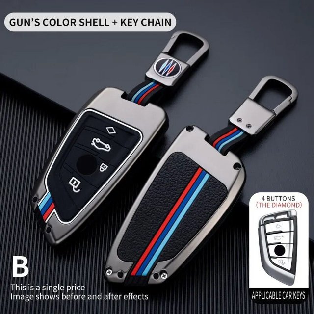 Car Key Case Cover Key Bag For Bmw G20 F20 G30 X5 X4 X3 X1 G05 X6 Accessories Car-Styling Holder Shell Keychain Protection