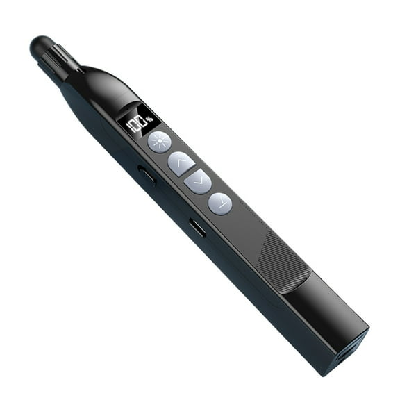 Wireless Presentation Pointer With Telescopic Stick Stylus Pen For Touchscreen RF2.4G Remote Control Clicker Pen For PowerPoint PPT With Digital Display Compatible With