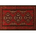 thumbnail image 1 of Ahgly Company Machine Washable Indoor Rectangle Persian Orange Traditional Area Rugs, 6' x 9', 1 of 1