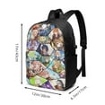 thumbnail image 3 of Genshin Impact 17 Inch Travel Backpack Casual Laptop Backpack With Usb Charging Port Daypack Bookbags, 3 of 9