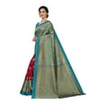 thumbnail image 2 of Ethnic Asia Art Silk Rama Saree Daily Wear Unstitched Blouse Piece, 2 of 5