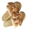 thumbnail image 4 of Bonnibel Best-1 Women's Braided Knotted Slides Open Toe Flatform Sandals NUDE 7.5, 4 of 5