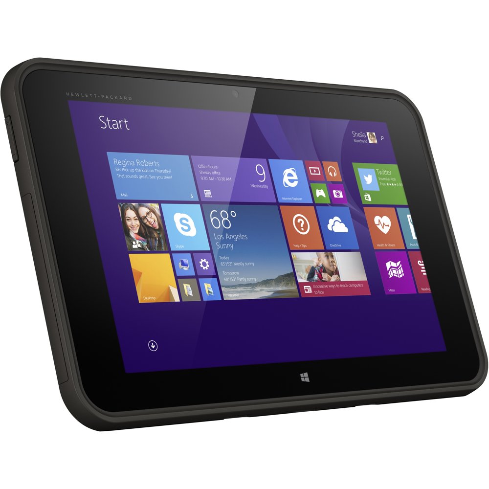 HP Pro Tablet 10 EE G1 Tablet, 10.1" WXGA, Intel Atom Z3735F Quadcore