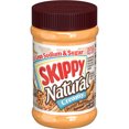 thumbnail image 6 of SKIPPY Natural 1/3 Less Sodium & Sugar Peanut Butter Spread, 7 g Protein Per Serving, 15 oz Plastic Jar, 6 of 9