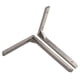 thumbnail image 1 of Soporte de estante de acero inoxidable resistente a la oxidación, soporte de pared triangular de metal 10 pulgadas, 1 of 9